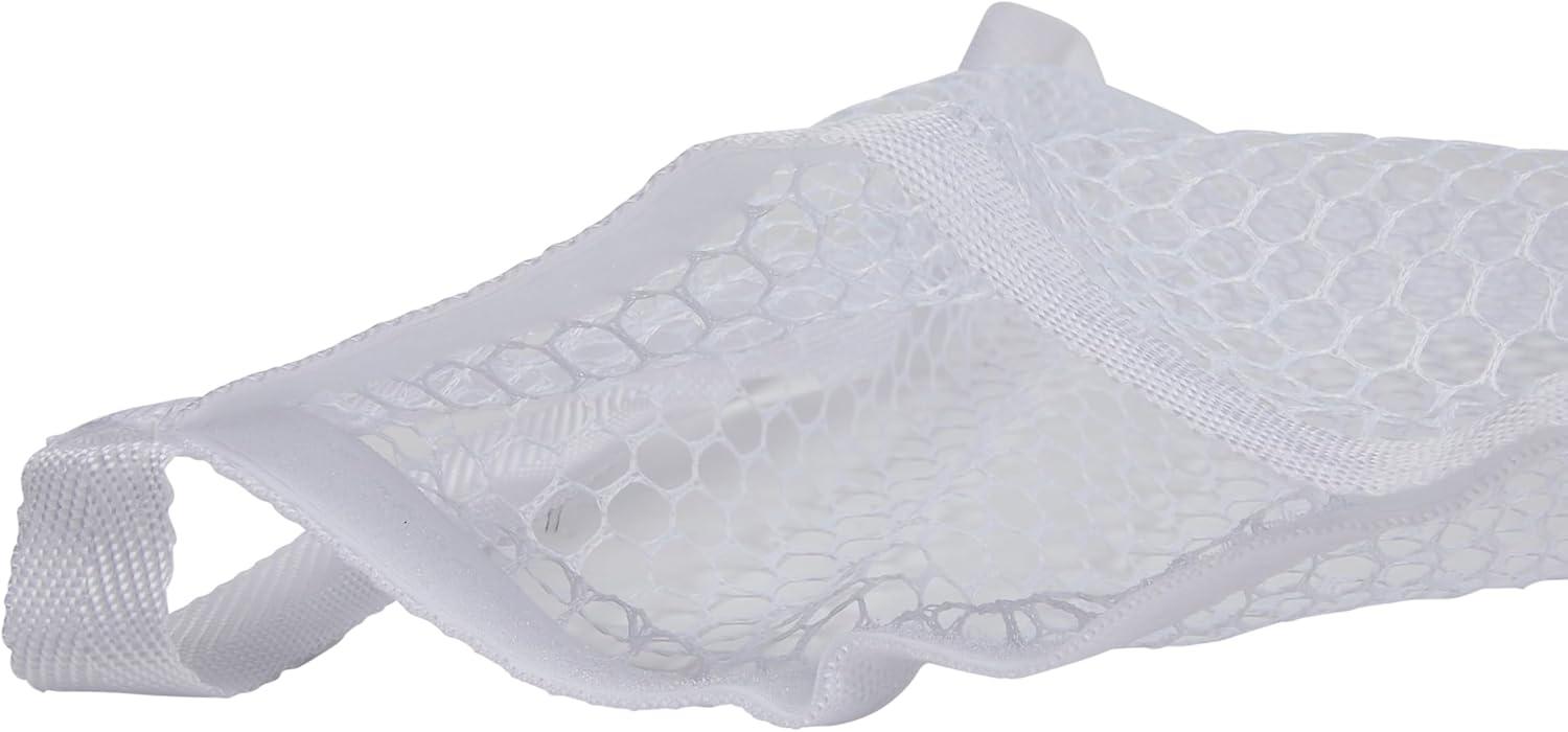 image:imageHousehold Essentials 135 Polyester Sneaker Wash and Dry Bag for Laundry Machines White