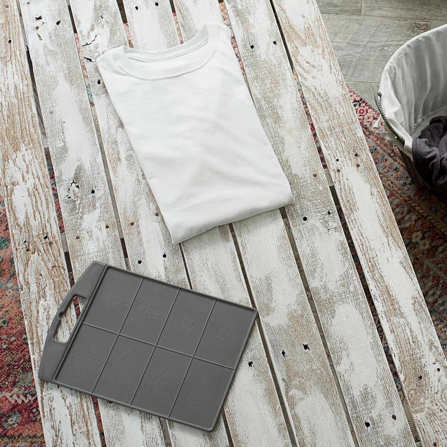 image:imageHousehold Essentials 195 Shirt Folding Board For TShirts Polos And Dress Shirts BlackOne Size