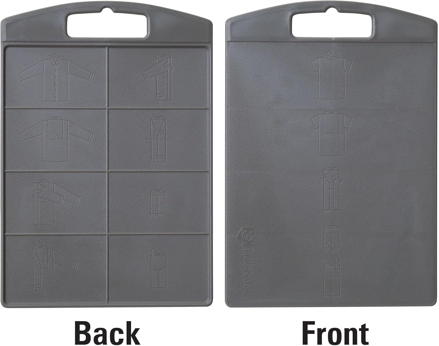 image:imageHousehold Essentials 195 Shirt Folding Board For TShirts Polos And Dress Shirts BlackOne Size