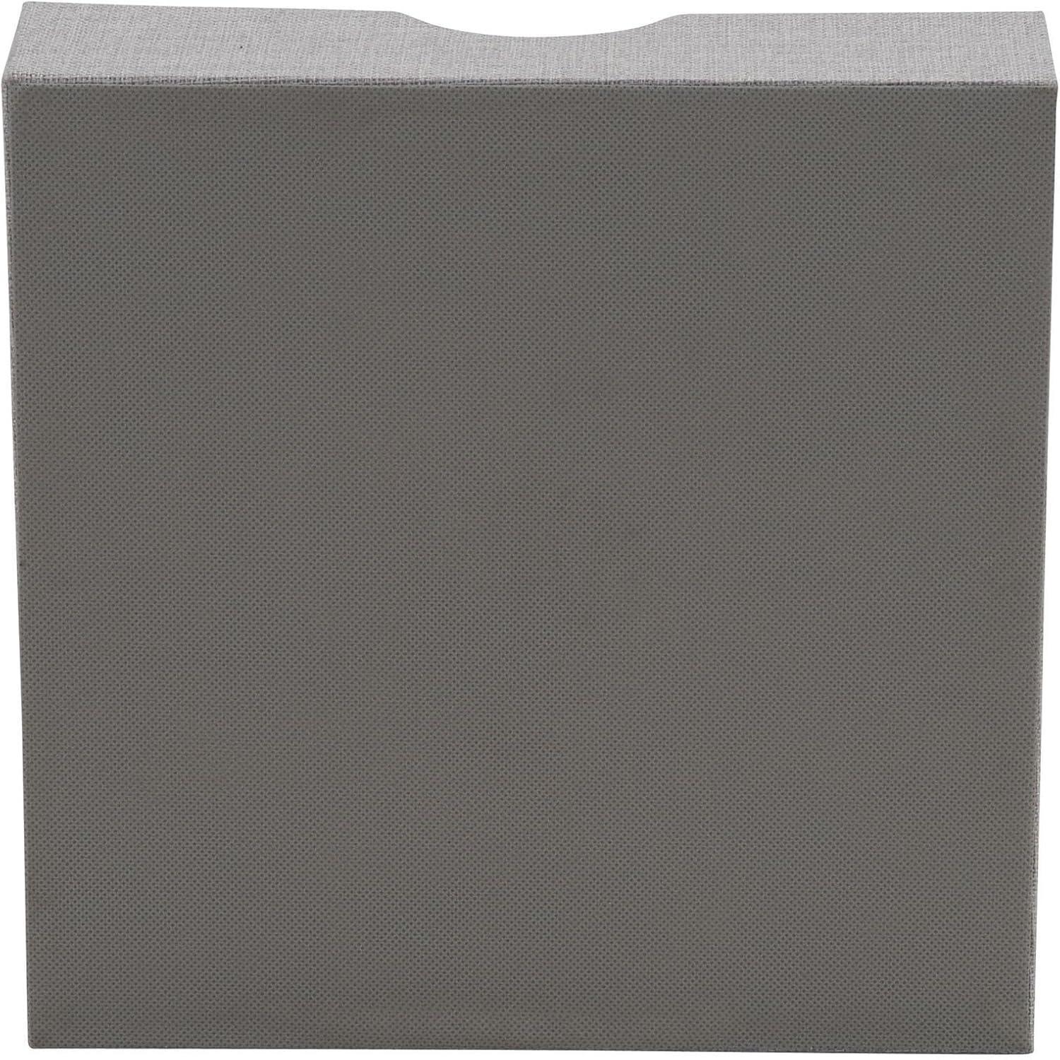 image:imageHousehold Essentials Grey 7281 Deep 9 Section Drawer Organizer Box for Storage 12 in x 313Silver