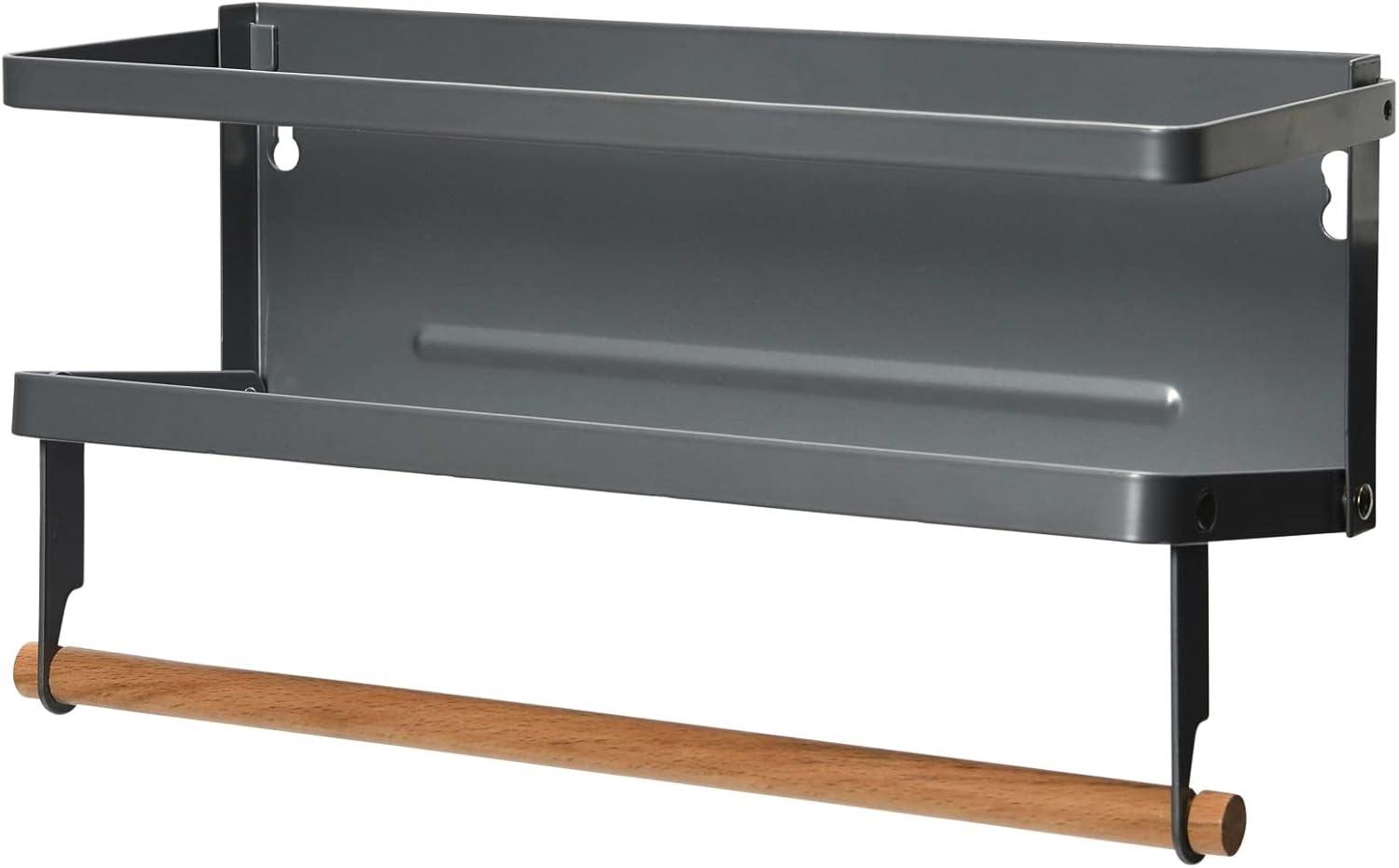 image:imageHousehold Essentials Metal Magnetic Paper Towel Holder WhiteGray