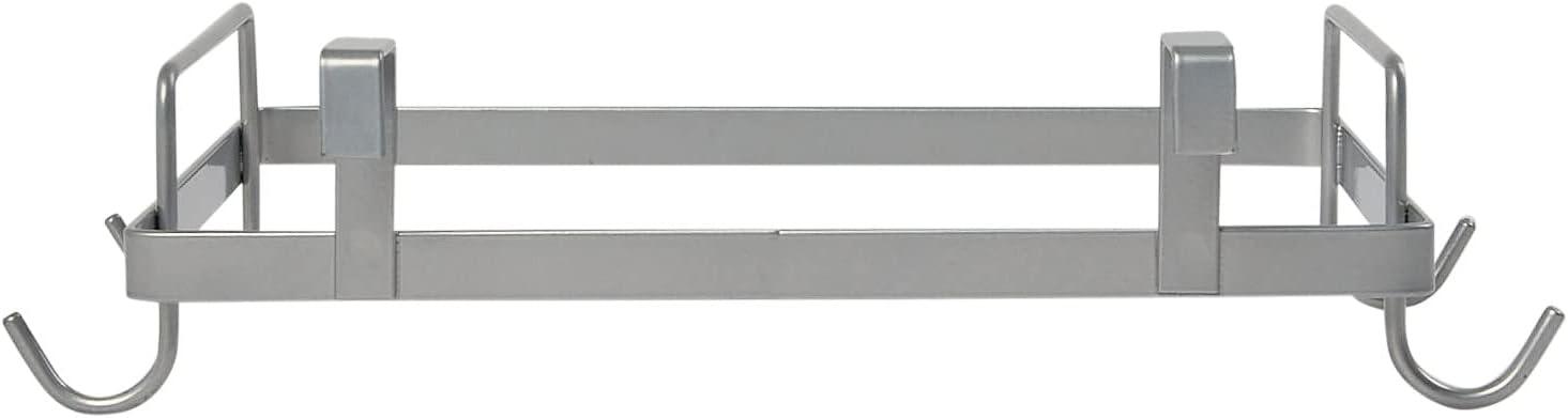 image:imageHousehold Essentials Metal Over the Door Trash Bag Holder WhiteSilver