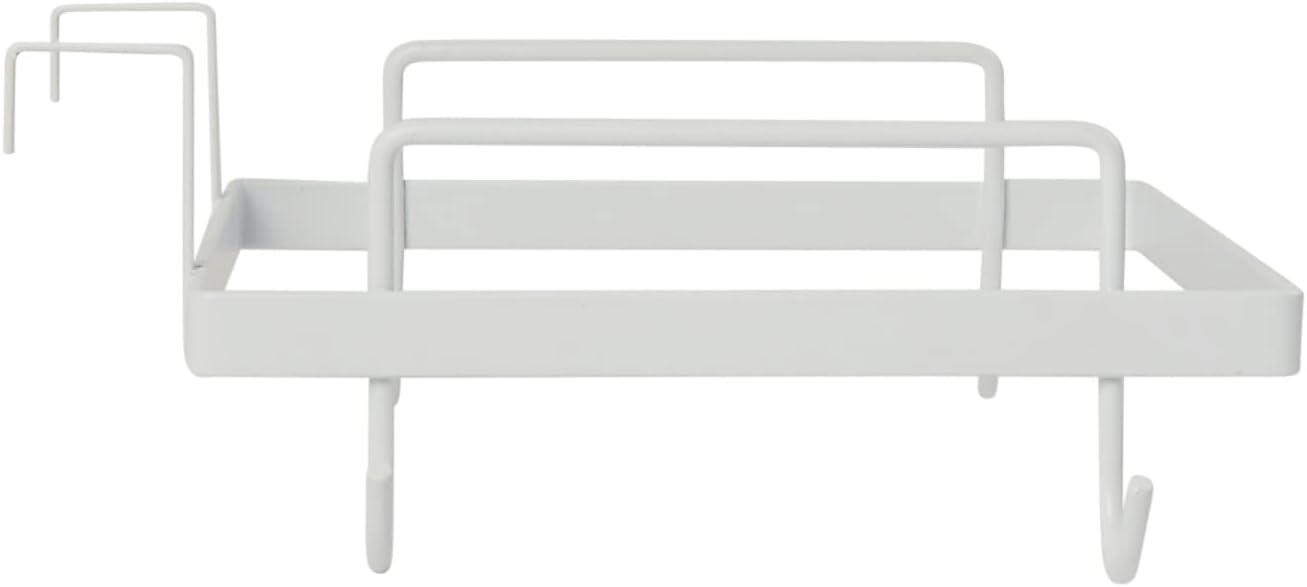 image:imageHousehold Essentials Metal Over the Door Trash Bag Holder WhiteWhite