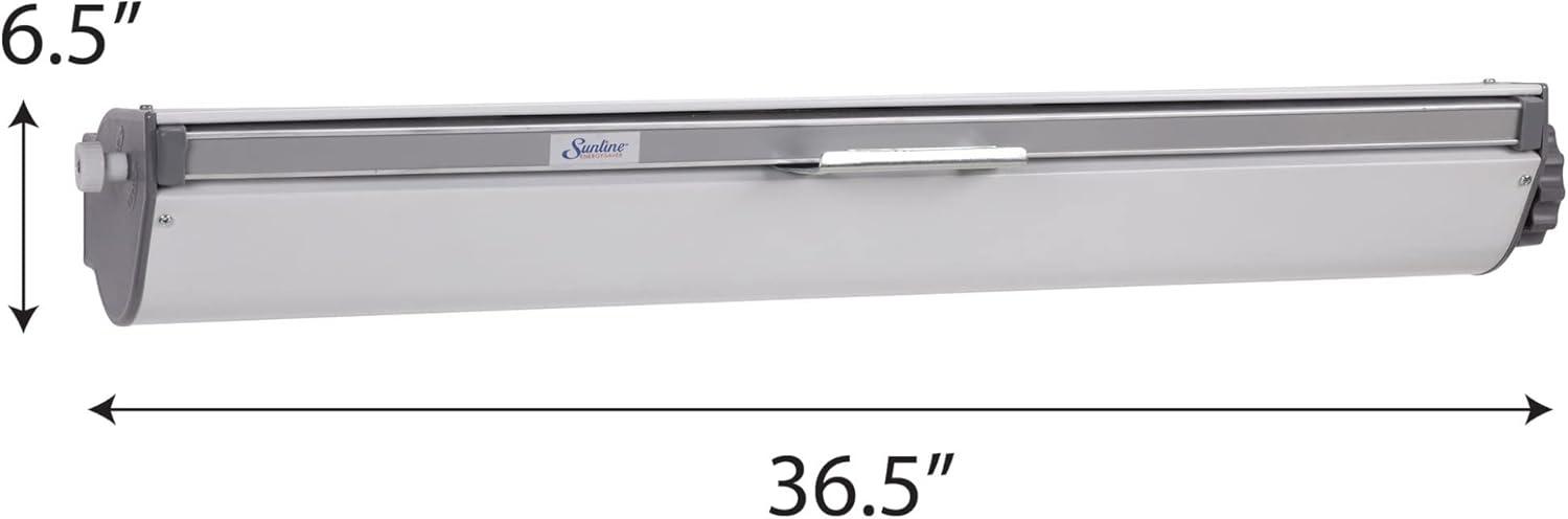 image:imageHousehold Essentials Retractable 5Line Dryer WhiteRetractable Dryer