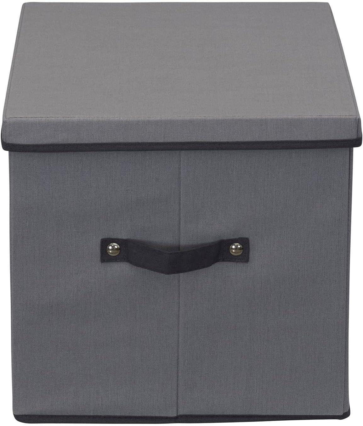 image:imageHousehold Essentials Tall Wine and Bottle Storage Chest GrayGray
