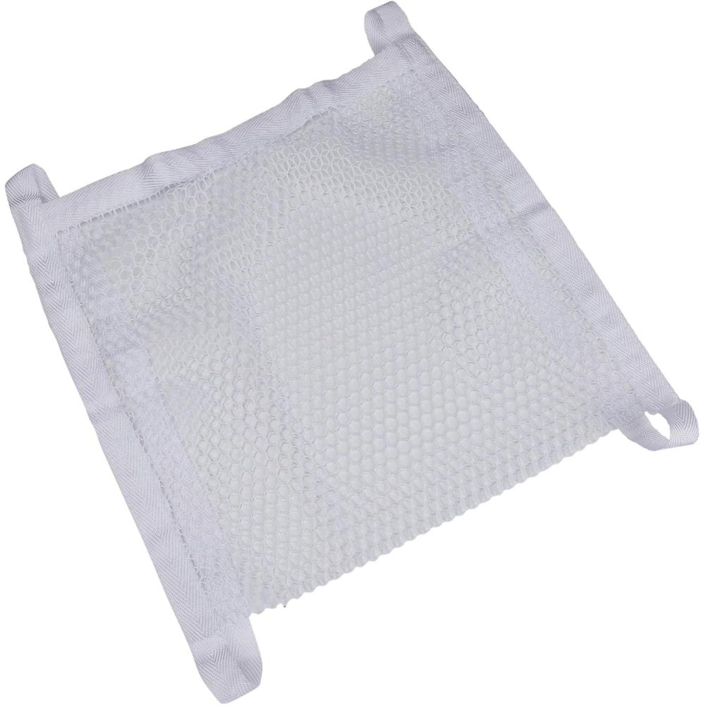 image:imageHousehold Essentials 135 Polyester Sneaker Wash and Dry Bag for Laundry Machines  White