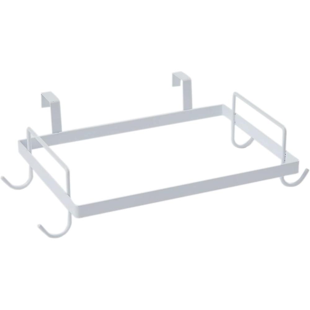image:imageHousehold Essentials Metal Over the Door Trash Bag Holder WhiteWhite