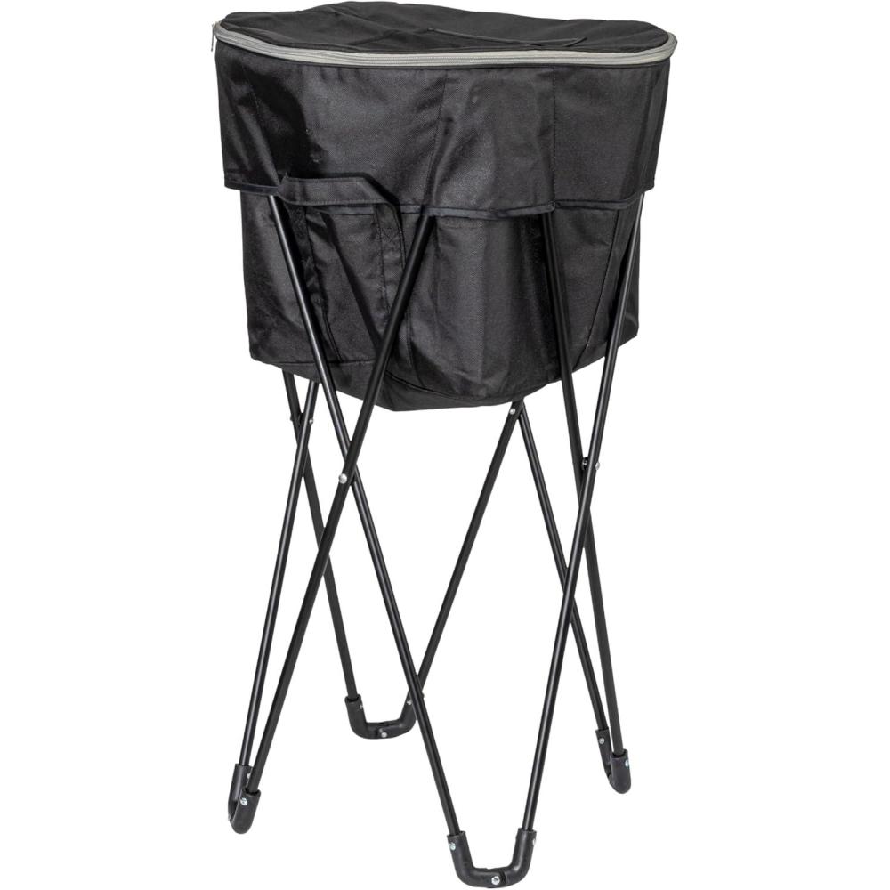 image:imageHousehold Essentials Thermal Standing Cooler with Travel Bag HeavyDuty PolyesterBlack