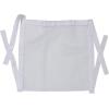Household Essentials 135 Polyester Sneaker Wash and Dry Bag for Laundry Machines – White
