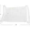 Household Essentials 135 Polyester Sneaker Wash and Dry Bag for Laundry Machines – White