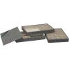 Household Essentials 3-Tier Jewelry Tray, Sturdy Chipboard With Polyester Linen Wrap, Graphite(Graphite)