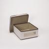Household Essentials 510-3 Vision Storage Boxes with Lids | 3 Piece Set | Natural Canvas with Brown Trim(3-Piece)