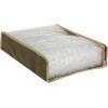 Household Essentials 66612 Sweater Storage Bags | Set of 2 | Coffee Linen,Brown/Clear(Sweater Bags (Pack of 12))