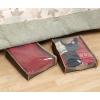 Household Essentials 66612 Sweater Storage Bags | Set of 2 | Coffee Linen,Brown/Clear(Sweater Bags (Pack of 12))
