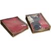 Household Essentials 66612 Sweater Storage Bags | Set of 2 | Coffee Linen,Brown/Clear(Sweater Bags (Pack of 12))