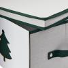 Household Essentials Holiday Storage Box, Medium, Green Tree