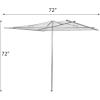 Household Essentials Parallel Clothesline Outdoor Dryer, 30 Lines with 210 Feet of Drying Space, No-Rust Steel(210 ft. Drying Space)