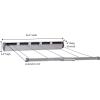 Household Essentials Retractable 5-Line Dryer, White(Retractable Dryer)
