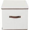 Household Essentials Tall Wine and Bottle Storage Chest, Gray(Natural)