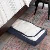 Household Essentials Under Bed Storage Bag 1 Pack, Clear PEVA Top and Soft Sides, Perfect for Clothes, Blankets and More(Denim)