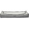 Household Essentials Under Bed Storage Bag 1 Pack, Clear PEVA Top and Soft Sides, Perfect for Clothes, Blankets and More(Graphite)