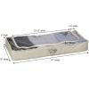 Household Essentials Under Bed Storage Chest, Beige(Beige)