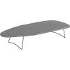 Household Essentials 122101 Small Tabletop Ironing Board with Folding Legs – Magic Rings Cover and Pad,Blue Rings(Gray)