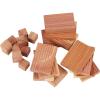 Household Essentials Cedar for Closets Value Accessory Kit, 96 Pieces, Natural(12 Blocks + 12 Cubes)