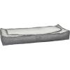 Household Essentials Under Bed Storage Bag 1 Pack, Clear PEVA Top and Soft Sides, Perfect for Clothes, Blankets and More(Graphite)