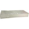 Household Essentials Under Bed Storage Bag 1 Pack, Clear PEVA Top and Soft Sides, Perfect for Clothes, Blankets and More(Natural)