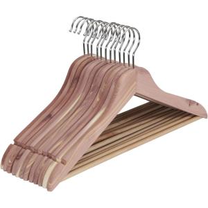 Household Essentials Cedar for Closets Value Accessory Kit, 96 Pieces, Natural(12 Thin Hangers)