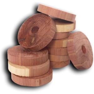 Household Essentials Cedar for Closets Value Accessory Kit, 96 Pieces, Natural(20 Rings)