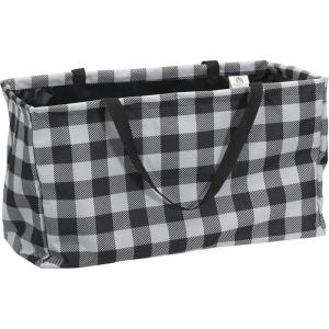 Household Essentials Teal Striped Krush Container All-Purpose Utility Tote(Buffalo Plaid)