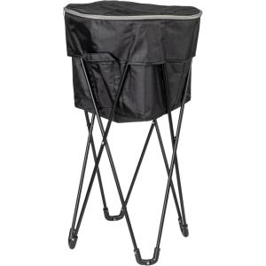 Household Essentials Thermal Standing Cooler with Travel Bag, Heavy-Duty Polyester,(Black)