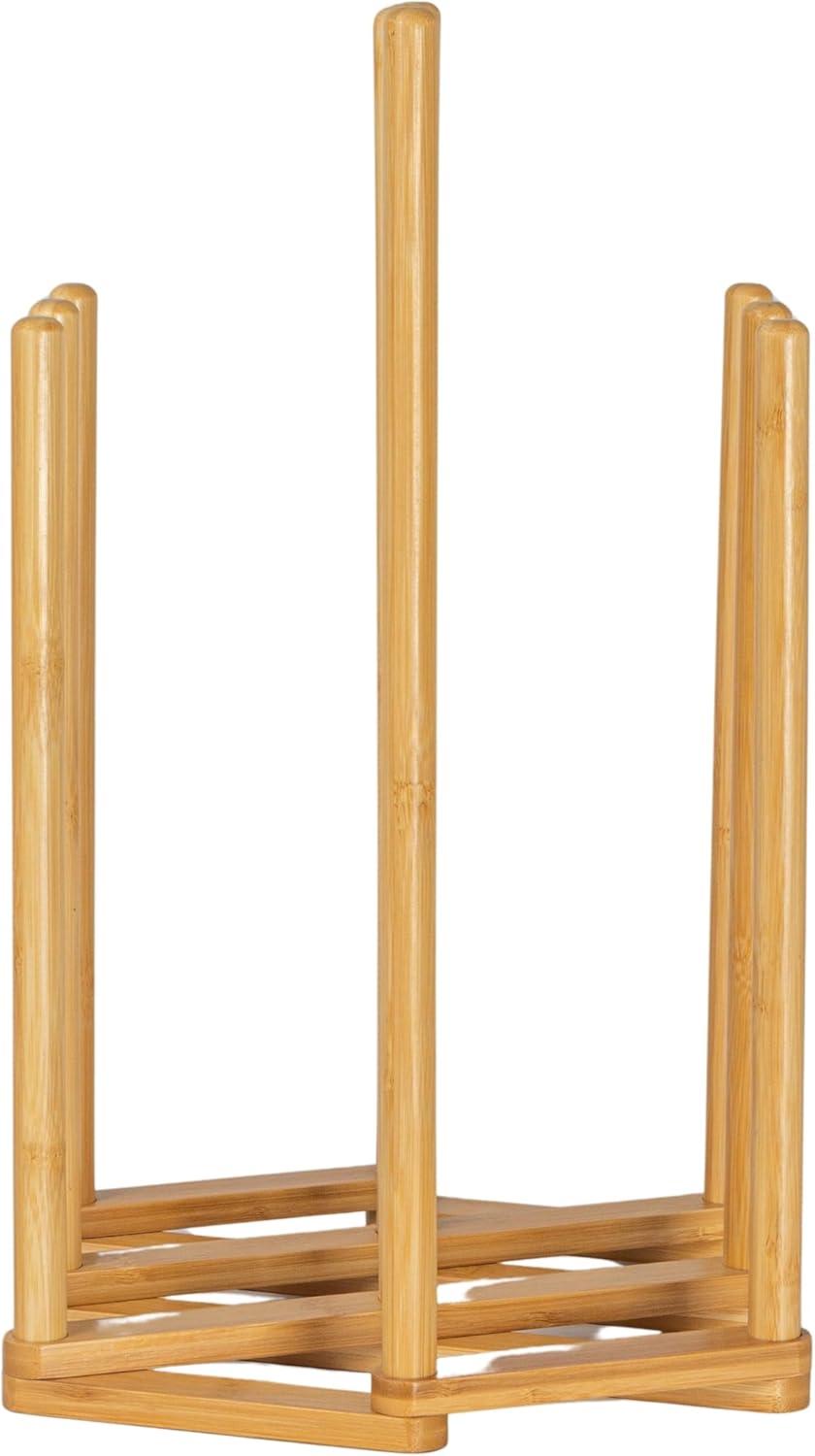 image:imageBamboo 6 Pair Boot Rack Natural5 Pair