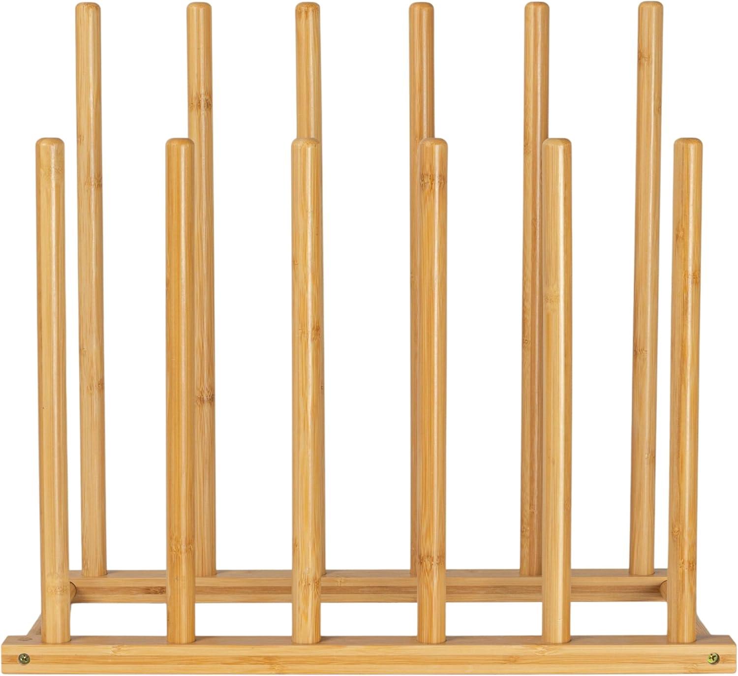 image:imageBamboo 6 Pair Boot Rack Natural6 Pair