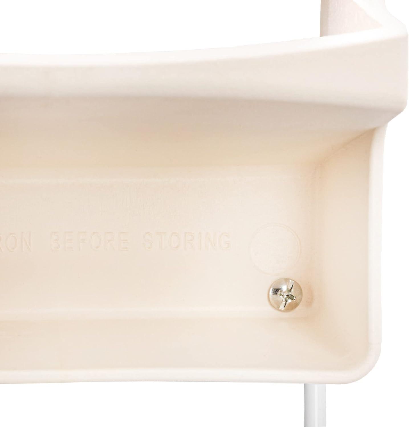 image:imageHousehold Essentials 1661 Iron Wall Mount with Attached Ironing Board HooksWhitePack of 6