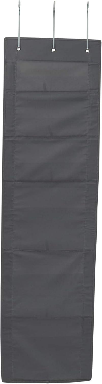 image:imageHousehold Essentials 21681 Overthe OvertheDoor Organizer OrangeBlack