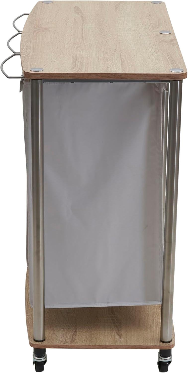 image:imageHousehold Essentials 3Bag Laundry Sorter Washable Linen Laundry Bags 3Load Capacity Versatile Light AshNatural