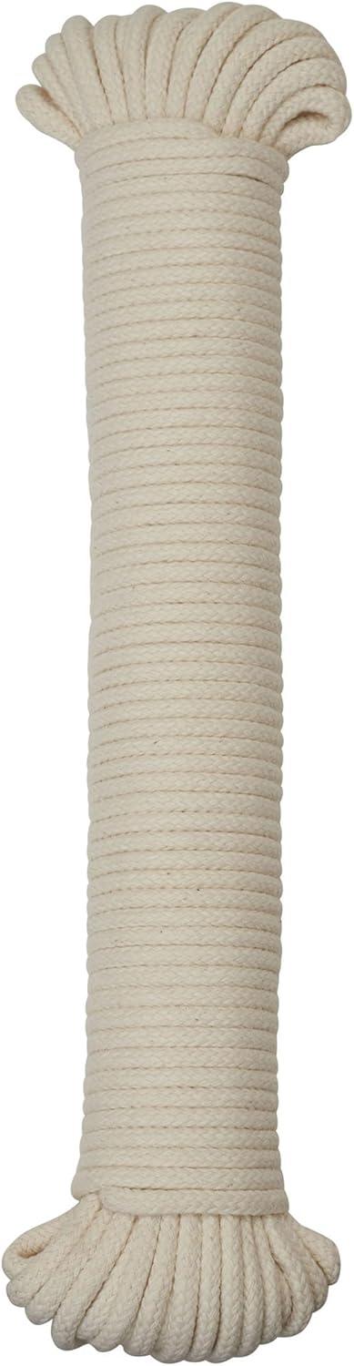 image:imageHousehold Essentials AllPurpose Cotton Clothesline Rope 100 Off White100 Feet