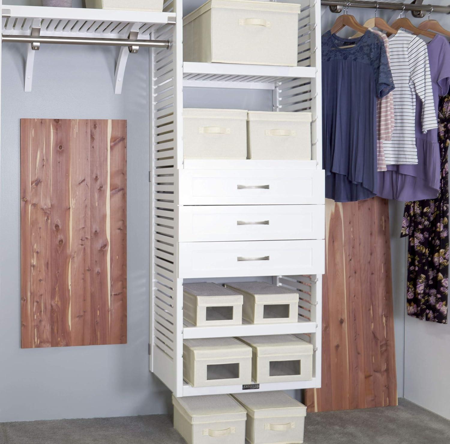 image:imageHousehold Essentials Cedar Fresh Cedar Panels for Closet 2 Pack BracketFree with a Variety of Potential Uses Natural2 Panels