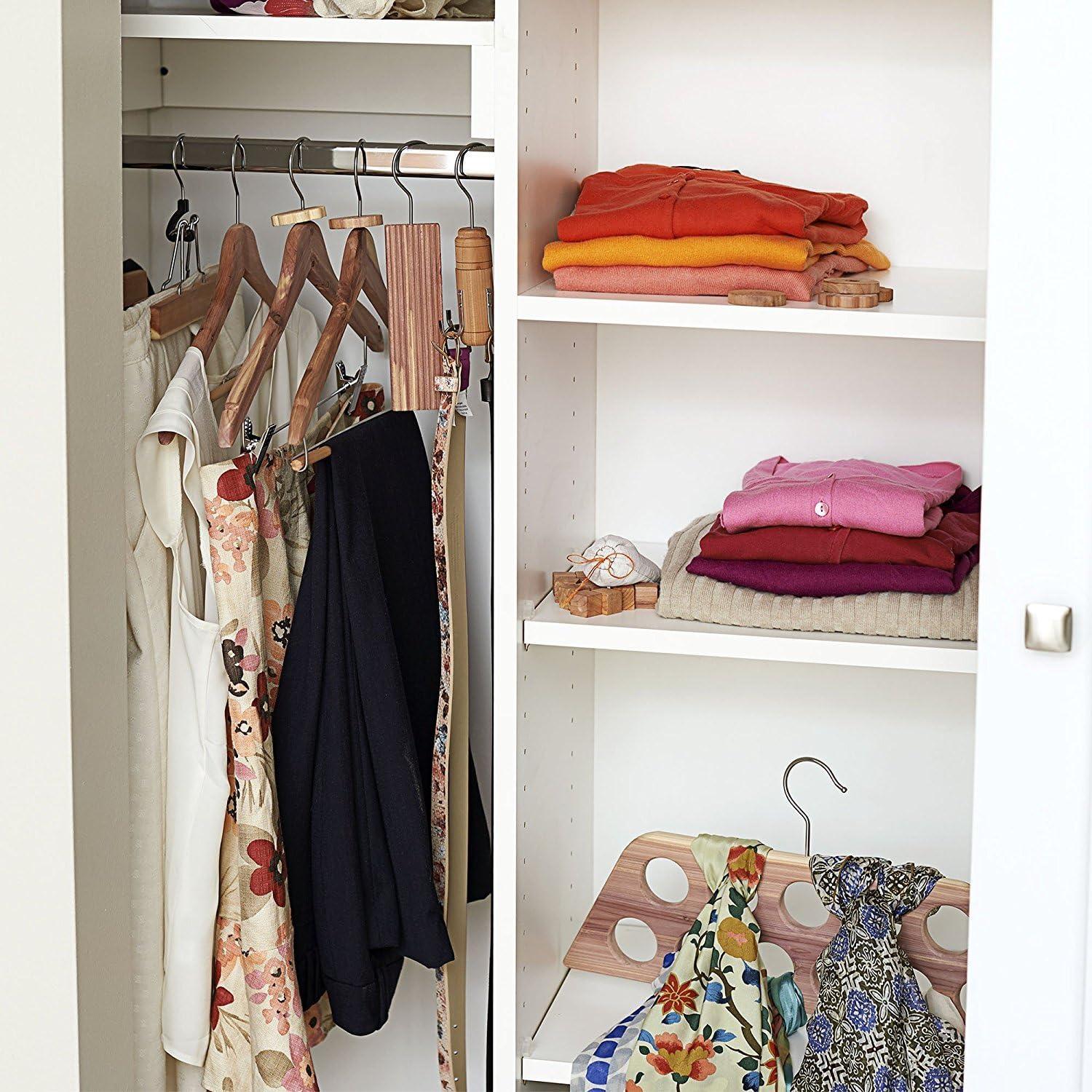 image:imageHousehold Essentials Cedar Fresh Cedar Panels for Closet 2 Pack BracketFree with a Variety of Potential Uses Natural4 Hang Ups