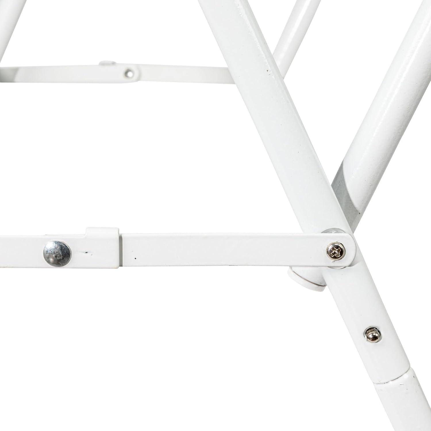 image:imageHousehold Essentials Clothes Drying Rack Foldable Expandable and Collapsible Laundry Drying Rack SilverWhite