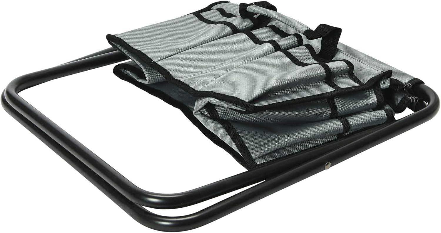 image:imageHousehold Essentials Collapsible Utility Stool TanGrey