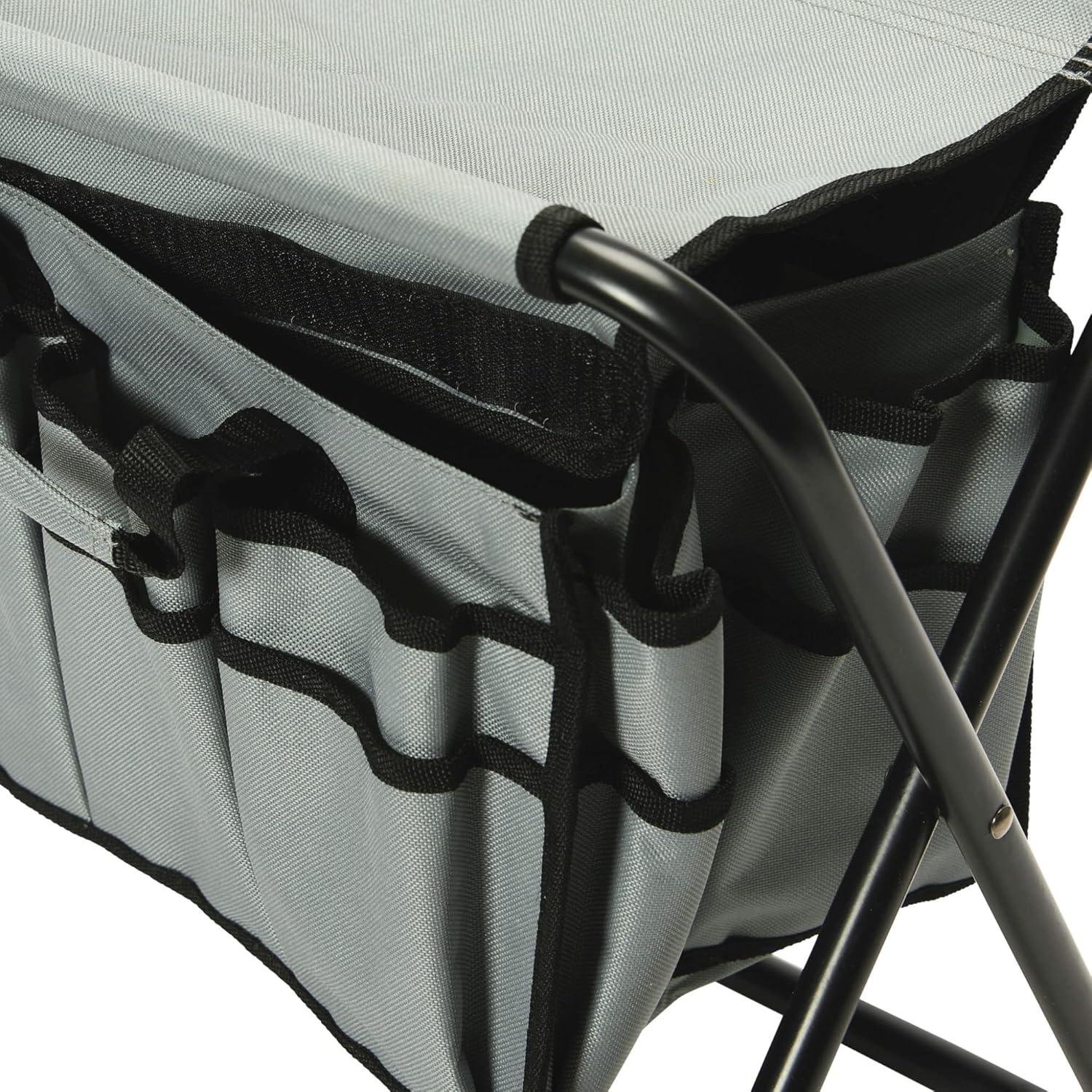 image:imageHousehold Essentials Collapsible Utility Stool TanGrey