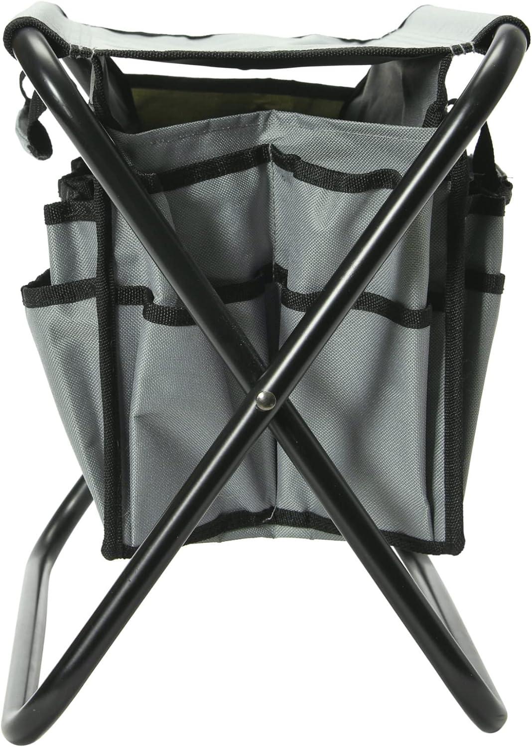 image:imageHousehold Essentials Collapsible Utility Stool TanGrey