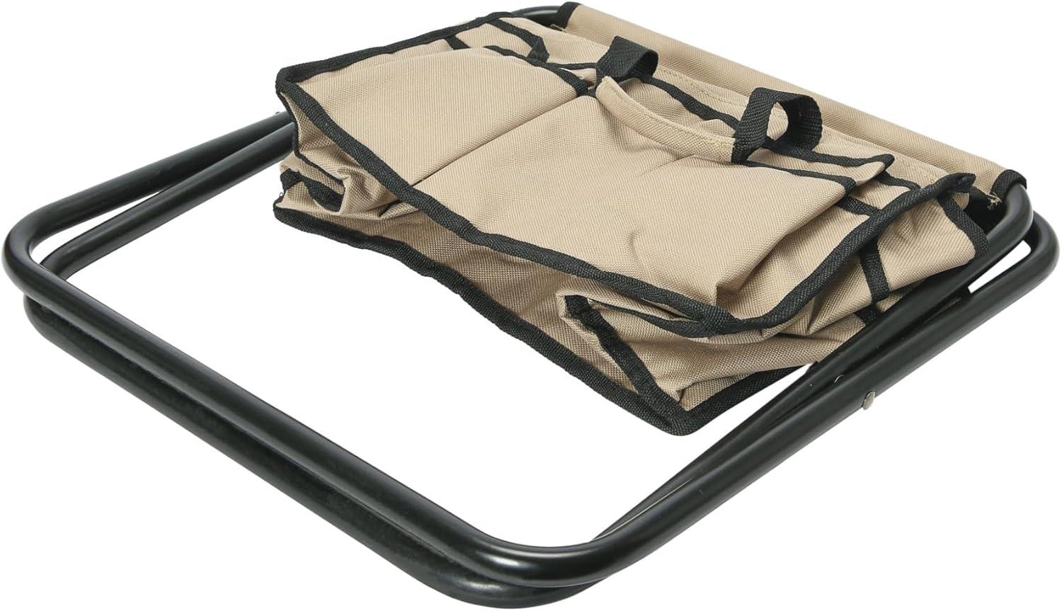 image:imageHousehold Essentials Collapsible Utility Stool TanTan