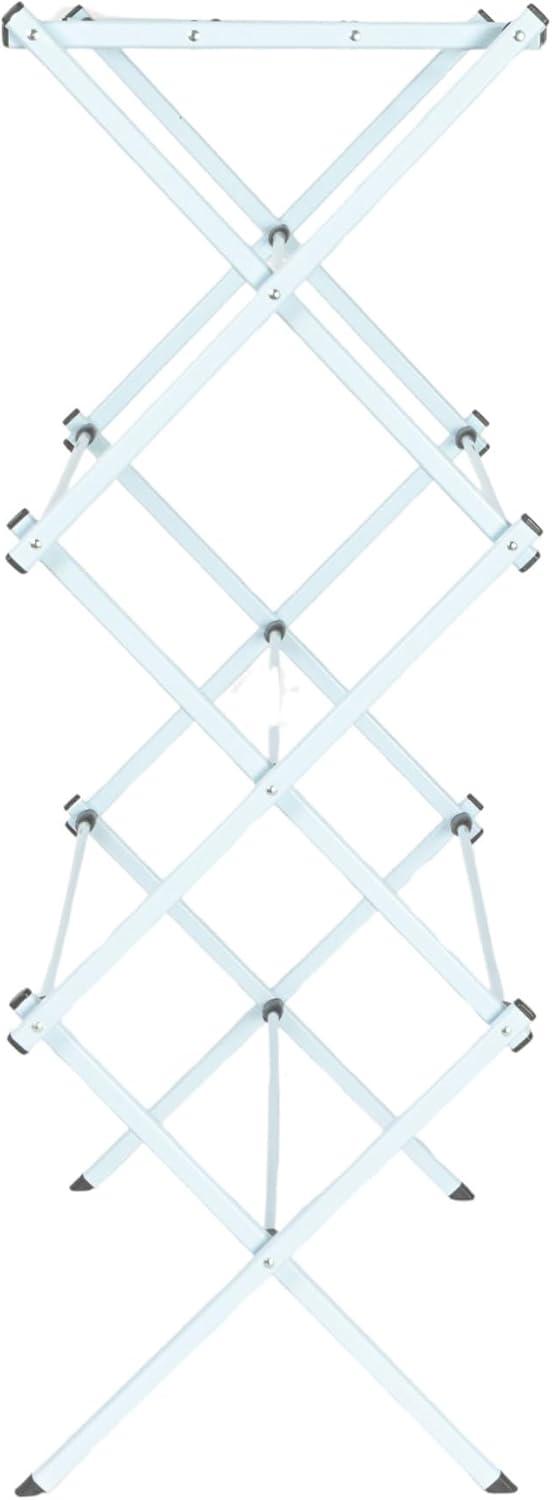 image:imageHousehold Essentials Folding Clothes Drying Rack with Strong Steel Frame and 11 Coated Dowels WhiteWhiteBlack