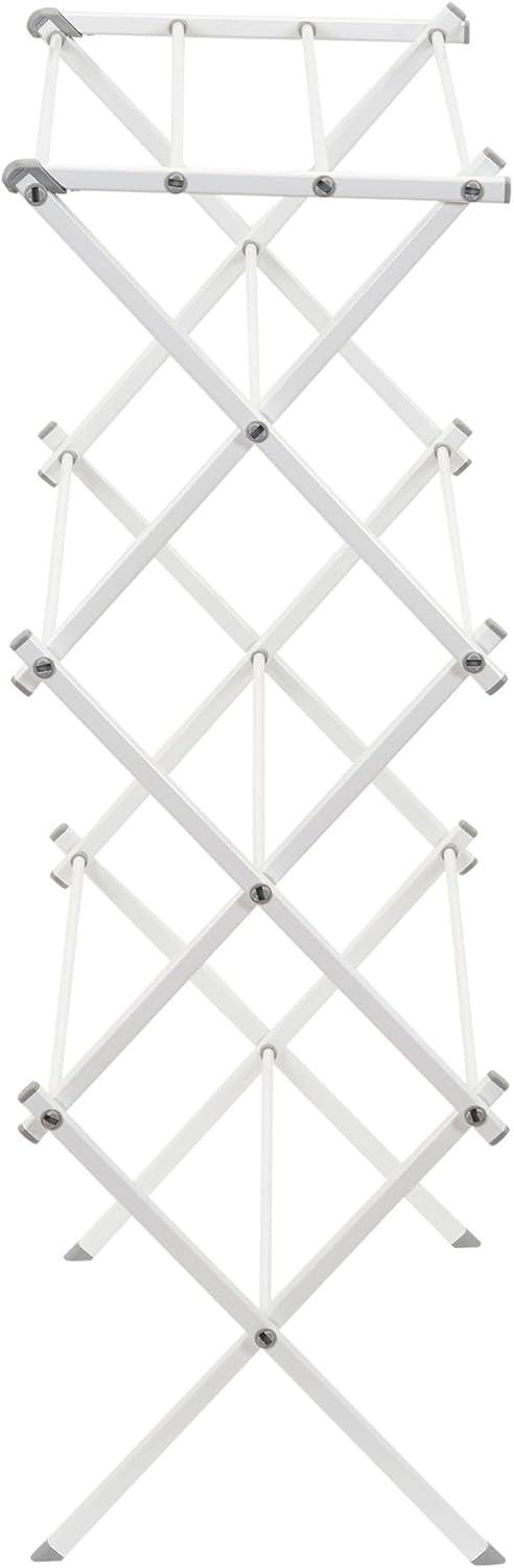 image:imageHousehold Essentials Folding Clothes Drying Rack with Strong Steel Frame and 11 Coated Dowels WhiteWhiteWhite