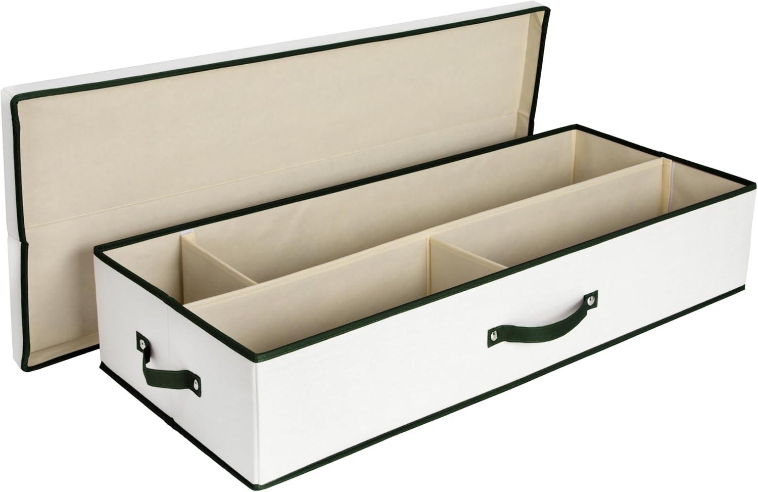 image:imageHousehold Essentials Gift Wrapping Paper OrganizerNaturalGreen